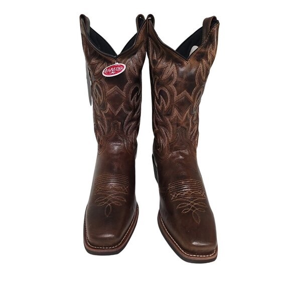 Laredo Men's Breakout Western Boots 68354 Square Toe Brown Size 9 EW - Picture 6 of 7